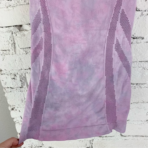 Athleta Purple Lavender Headstand High Neck Seamless Tank Large - Picture 4 of 9